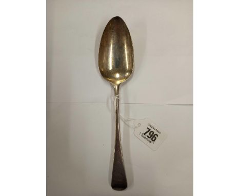 GEORGE III SILVER TABLE SPOON, LONDON 1810