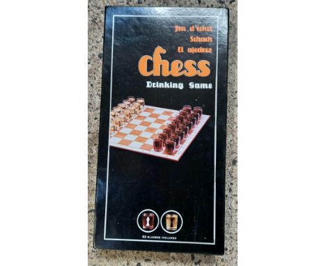 BOXED CHESS DRINKING GAME