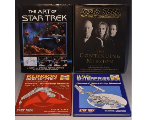 Star Trek -  Reference Books - a Haynes Manual, U.S.S Enterprise; others (4)