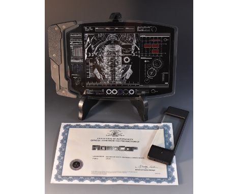Movie Props - Robocop - a screen used prop, Phone and Omnipad, made for use by actor Jackie Earle Haley in his role as Rick M