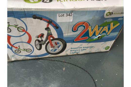kinderkraft 2 way balance bike