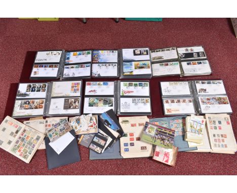 WORLDWIDE COLLECTION FORMED OVER A NUMBER OF GENERATIONS, together with a collection of GB first day covers to 2015 housed in