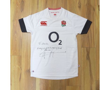   A signed Johnny Wilkinson England Rugby shirt