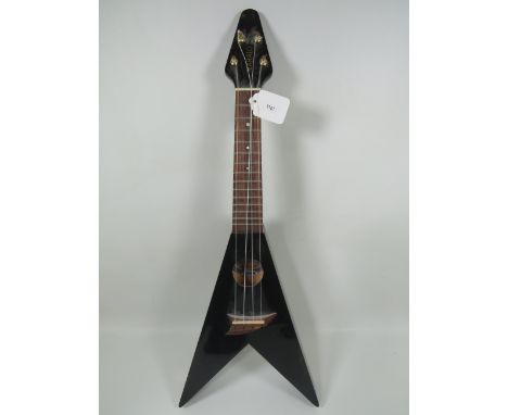 Mahalo Flying Vee, Accoustic Ukelele in good condition.   26 inches. Long. See photos.