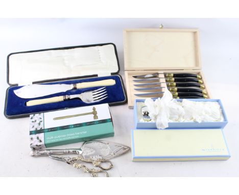 Vintage Silver Plate Cutlery Set Assorted Kitchenware Joblot 2000g Items are in vintage condition Signs of age &amp; use Plea
