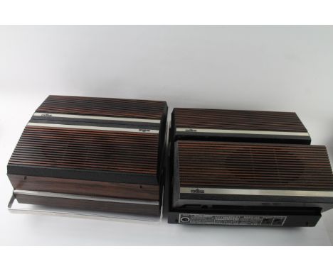 Vintage RGD Record Player w/ Speakers x 2 Untested Item is in Vintage Condition See Photos for Details
