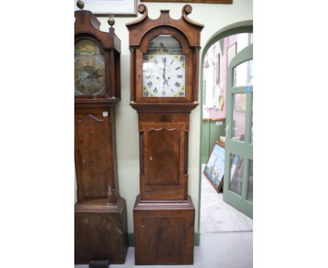 Long Cased Clock by John Friar of Pocklington 83 inches tall. Non runner for spares or repairs, See photos