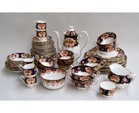 A large quantity (72 pieces) of Royal Albert 'Heirloom' pattern bone china, consisting of coffee cans (6) and saucers (6), te