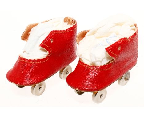 Puppen-Rollschuhe, passend für Käthe-Kruse Puppen, L 7 cm, ohne Schnürbänder, Z 2