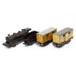 JEP Lokgehäuse mit Tender und 2 Wagen, Spur 0, LS, NV, Z 3-4