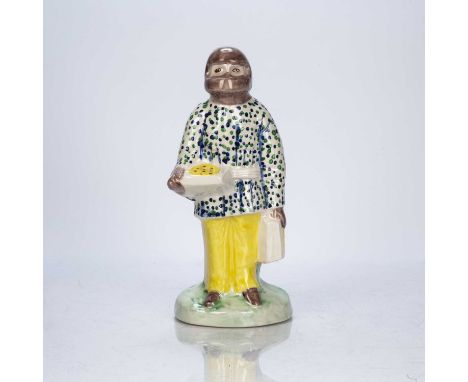 Grayson Perry (b.1960)Key Worker, Bristol Museum, 2021ceramic figure groupwith impressed stamp to the reverse26cm high.Overal