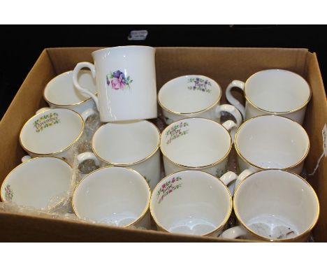 A set of twelve Crown Trent ceramic mugs, (12)
