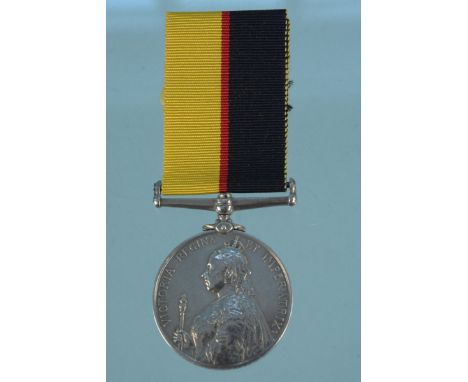 A Queens Sudan medal to 8391 Cpl F.T.Foote R.A.M.C.