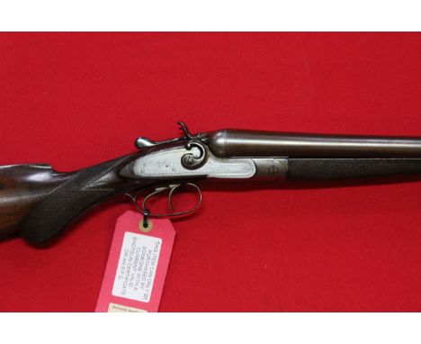 A 12 bore classic English side-by-side shotgun with 30" barrels, by Midland Gun Co Birmingham, S/No.19489, this item can only