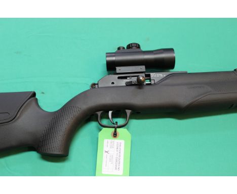 A 'Hammerli' 850 M2 Air Magnum CO2 air rifle with a Bushnell 3x44RD sight, complete with instructions, as a post 1939 air wea