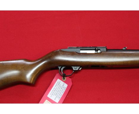 A Ruger model 10/22 .22 rim fire cal self loading rifle, S/No.237-38790, this example being screw cut for moderator with scop