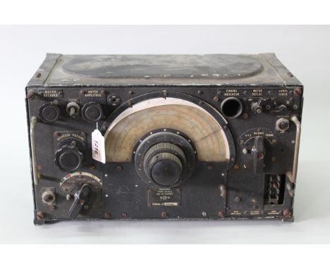 A WWII era R-1155A radio receiver, A.M. marked, as used in Lancasters and the Halifax