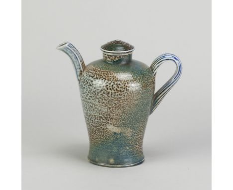 REBECCA HARVEY; a salt glazed teapot, height 14.5cm. (D)

Provenance: Purchased from Bircham Contemporary Arts, Norfolk.Addit