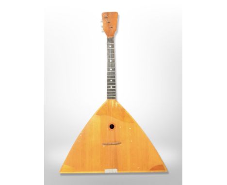 A balalaika 