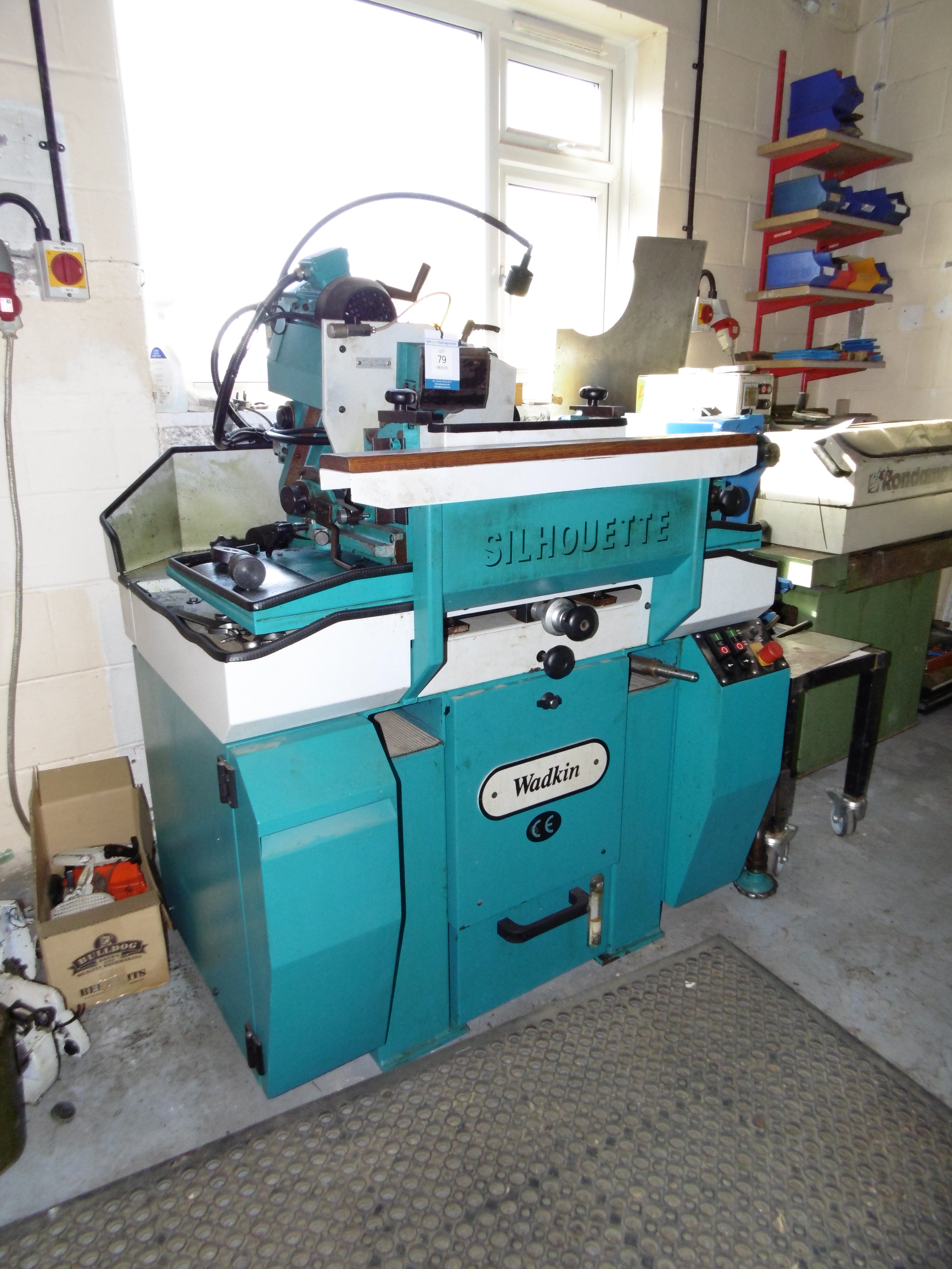 * Wadkin Silhouette Model NNU 300 Profile and Straight Knife Grinder; 3