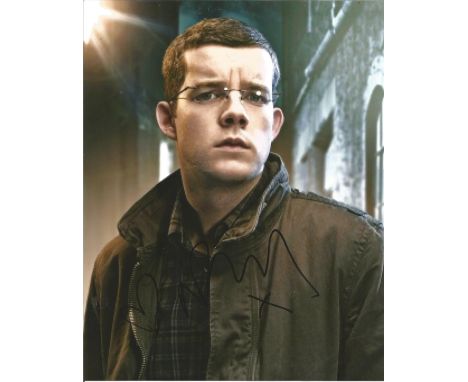 Russell Tovey signed 10x8 colour image featuring him in a pair of spectacles. Russell is a British actor who is known for pla