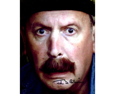 Allo Allo, 8x10 photo from the comedy Allo Allo signed by actor John D Collins who played one of the escaped and hidden RAF o