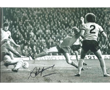 Football Steve Heighway signed 12x8 black and white photo pictured in action for Liverpool. Stephen Derek Heighway (born 25 N