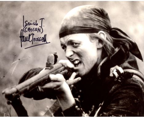 Sharpe, 8x10 photo from the Sean Bean TV series 'Sharpe' signed by actor Paul Trussell who was one of his chosen men. Good co