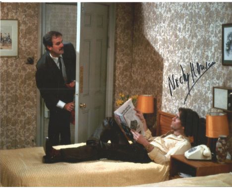 Nicky Henson signed 10x8 colour image. Nicholas Victor Leslie Henson was an English actor who has portrayed many roles since 
