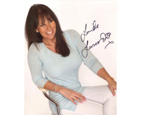 Linda Lusardi, 8x10 photo signed by former Page 3 model Linda Lusardi. Good condition. All autographs come with a Certificate
