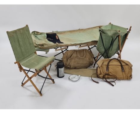 The Officer's field campaign camping kit used by RAFO Squadron Leader J. W. Morison (192123) during the Second World War comp