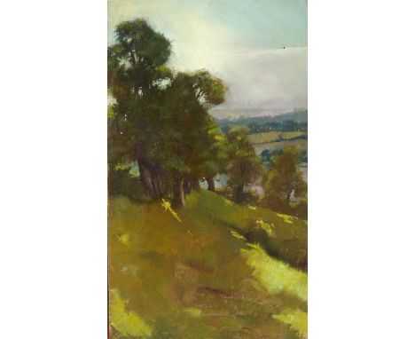 FRANK HOBDEN, RBA (1859-1936) LANDSCAPES TAKEN IN ESSEX AND ELSEWHERE including&nbsp; The Welland, Strand on the Green, Gleam