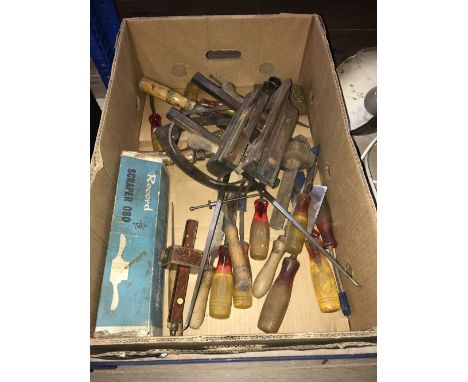 1 BOX OF TOOLS