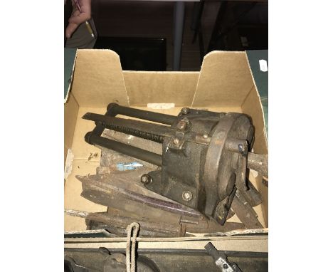 1 BOX OF TOOLS