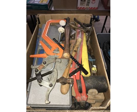 1 BOX OF TOOLS