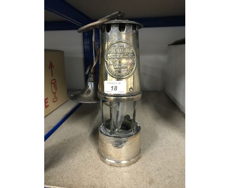 ECCLES MINERS LAMP CONVERTED TO ELECTRIC