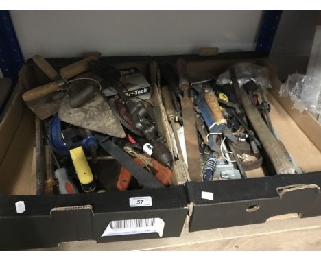 2 BOXES OF TOOLS
