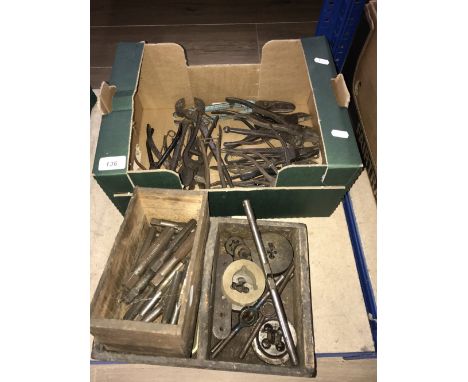 2 BOXES OF TOOLS