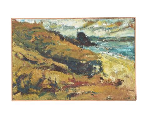 David Gray, Ricketts Head Oil on canvas Signed and dated 1988 verso 61 x 91.5cm (24 x 36 in.) Similar works by this artist re