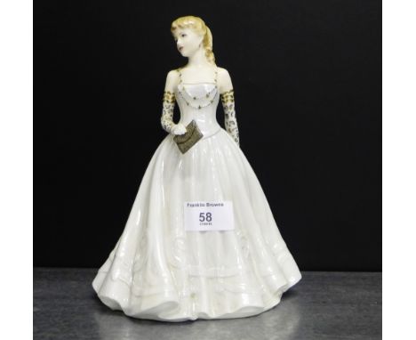 A Royal Worcester, "Figure of the Year 2000" porcelain figure of Hannah, sculpted by J. Bromley, 21cm high