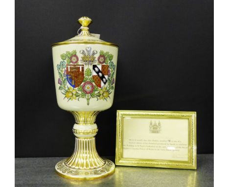 A Spode fine bone china Royal Wedding Challis commemorating the marriage of His Royal Highness, Charles Prince of Wales, to t