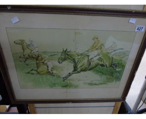 'THE SPILL AT THE WATER-JUMP' PRINT
