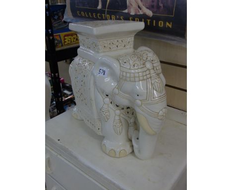 CERAMIC ELEPHANT SEAT