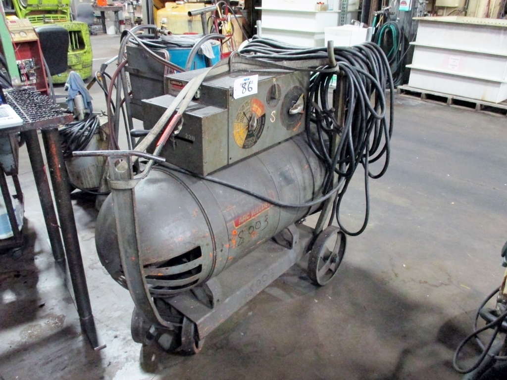 LINCOLN MODEL SAE 300 ARC WELDER, 440 VOLT 3PHASE INPUT , 29 AMP FULL