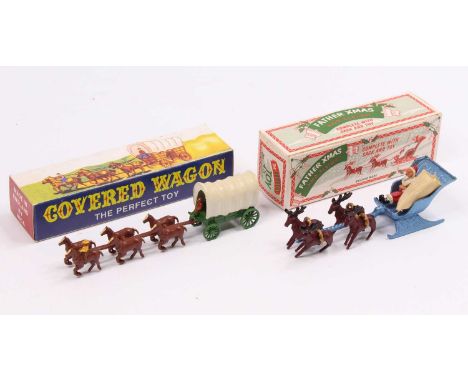 MICA "The Perfect Toy" Series group of 2 Limited Edition models comprising a Covered Wagon numbered 207/650 (M-BM), and Fathe