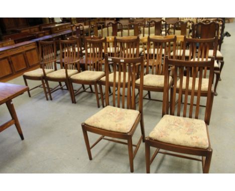 Ercol Chairs 6 & 2 Carvers