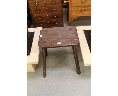 Rustic stool