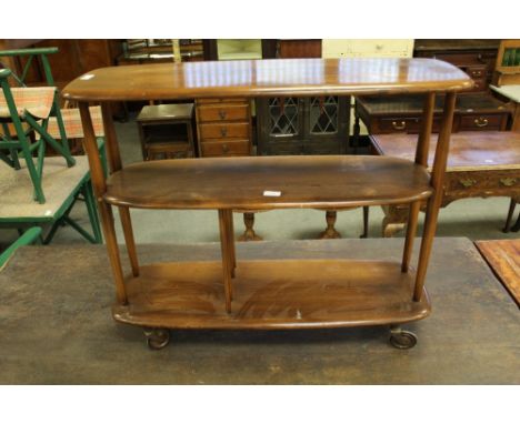 Ercol elm trolley