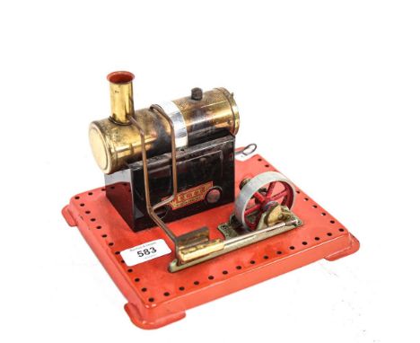 A Mamod stationary steam engine, height 14cm 