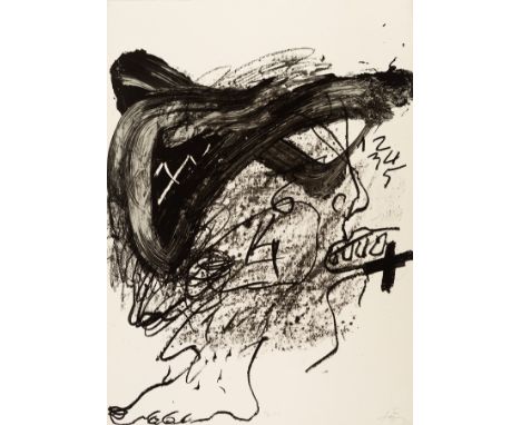 ANTONI TÀPIES PUIG (Barcelona, 1923 - 2012)."Nicaragua", 1987.Lithograph, copy 6/12 H.C.Signed and justified by hand.Work cat